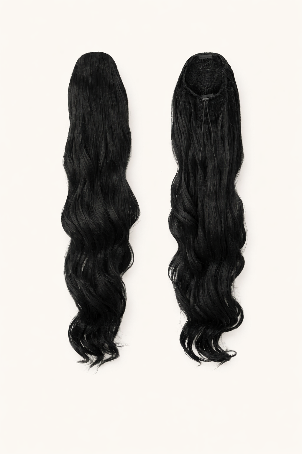 Layered Body Wave Drawstring Ponytail