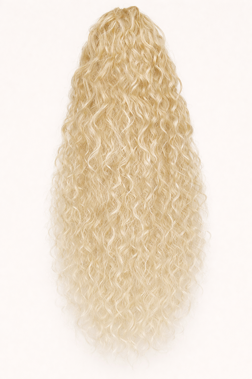 Layered Natural Wavy Claw Clip Ponytail