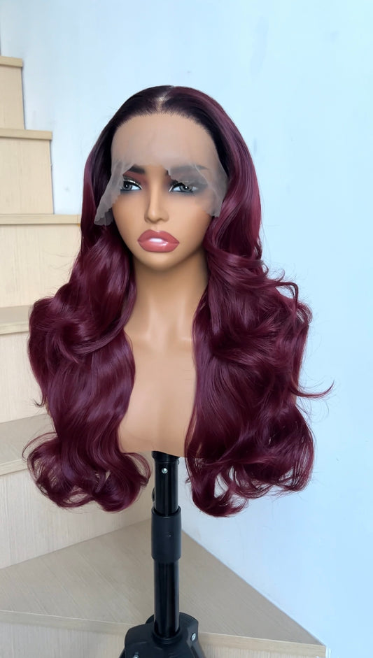 Cherry Cola Lace Front Wig