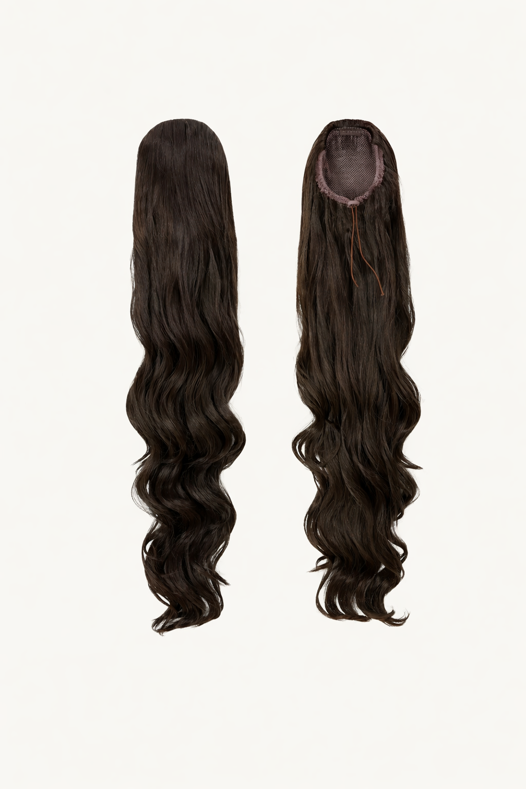 Layered Body Wave Drawstring Ponytail