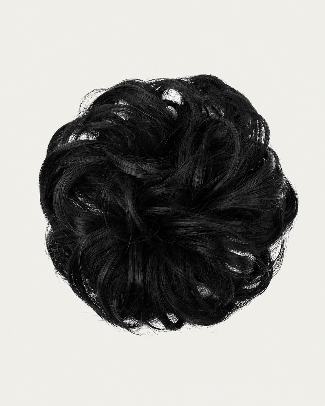 Wavy Bun Hair Piece with Elastic Band