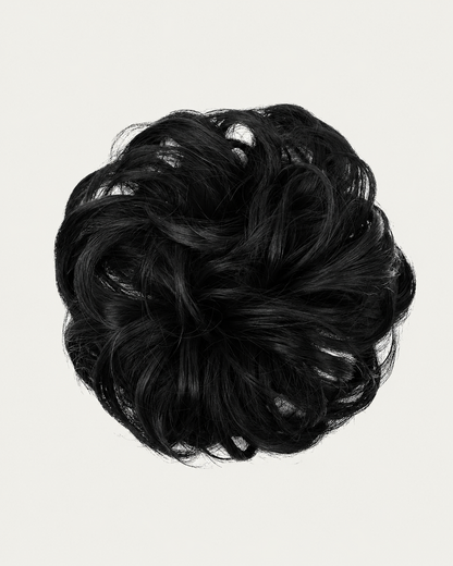 Wavy Bun Hair Piece with Elastic Band