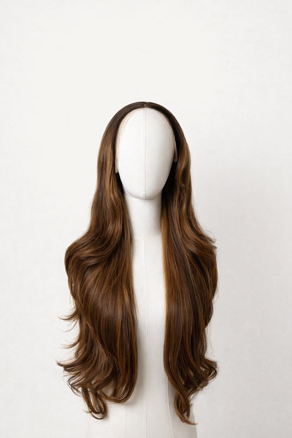 Caramel Brown Balayage Wig