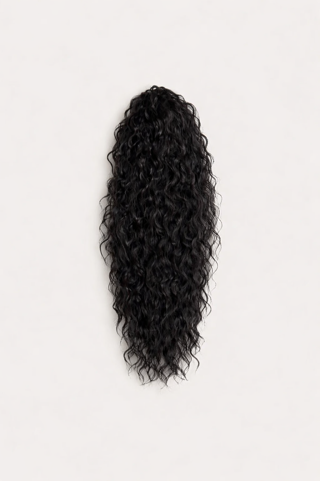 Layered Natural Wavy Claw Clip Ponytail