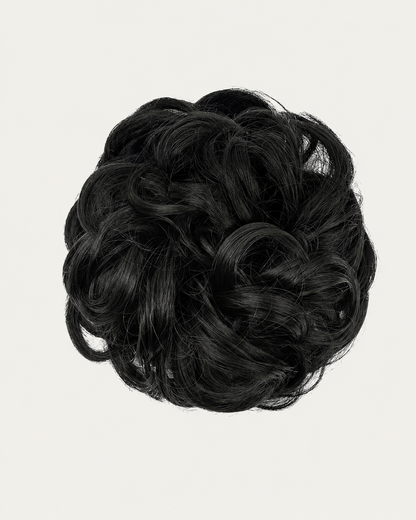 Wavy Bun Hair Piece with Elastic Band