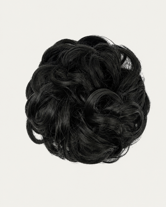 Wavy Bun Hair Piece with Elastic Band