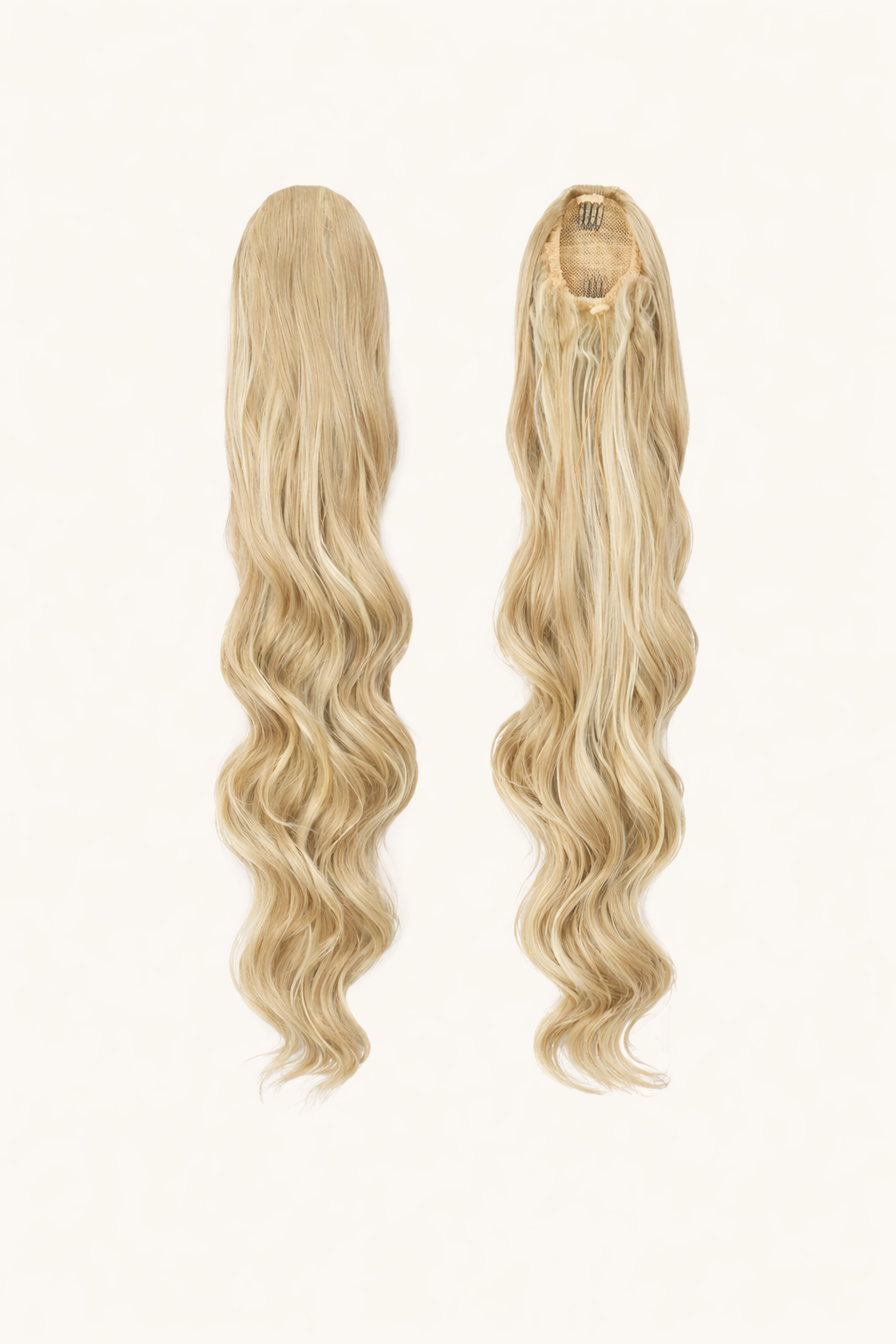 Layered Body Wave Drawstring Ponytail