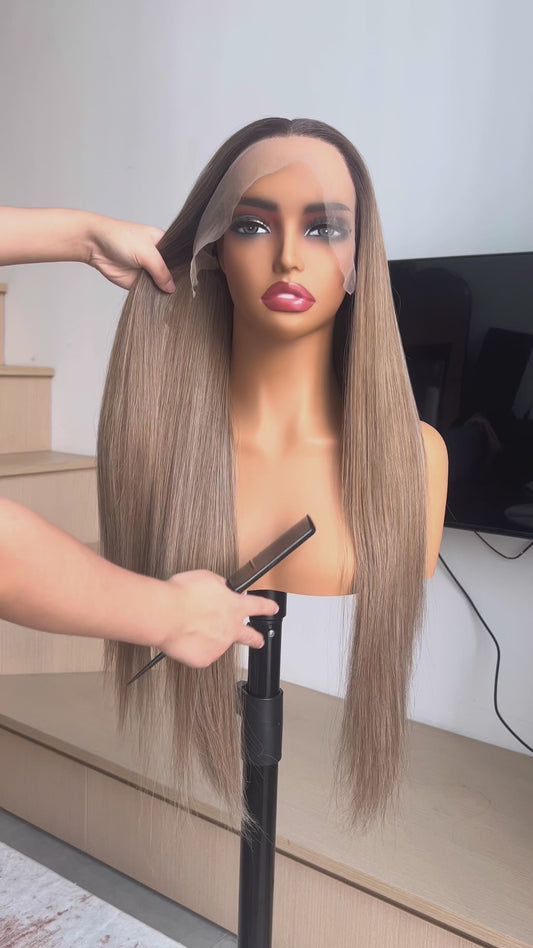 Cashmere Beige Lace Front Wig