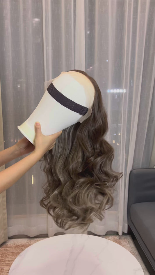 Mocha Brunette Lace Frontal  Wig
